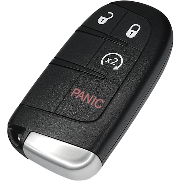 Smart Nyckel Fob Ersättning Passar Jeep Compass 2017 2018 2019 2020 2021 2022 2023 Bil Nyckellös Ingång Fjärrkontroll FCC ID:M3N-40821302 Par