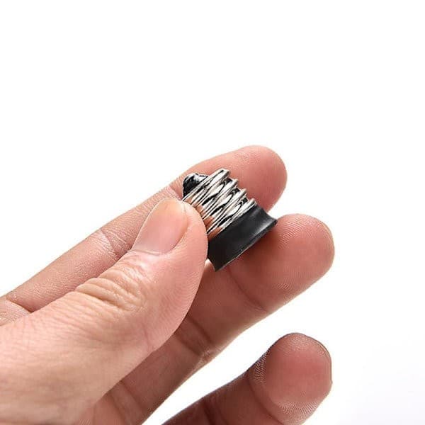 5-pak E17 til europæisk E14 lampebaseadapterholder til LED-pære, én størrelse