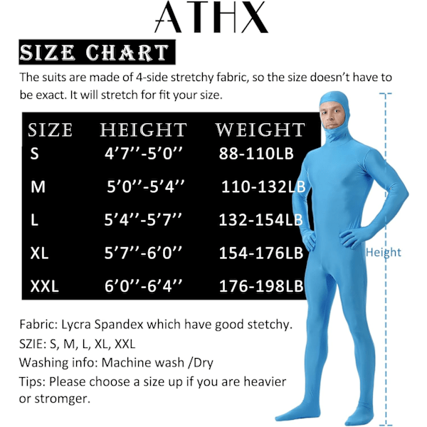 2025 Senaste Modell Herr- och Dam Spandex Öppen Ansikte Helkroppsdräkt Kostym Vuxen Stretchig Halloween Cosplay Kroppsdräkt Zentai Dräkt Outfits