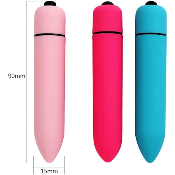 2025 Senaste Modell Personlig Tyst Mini Vibrator för Klitorisstimulering. Vattentät 10 Lägen Bullet