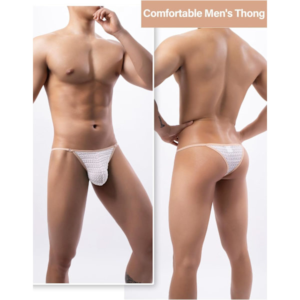 2025 Senaste Modell Herrstringkalsonger Sexiga Underkläder för Män Sexiga Underkläder för Heterosexuella Män Sexiga Stringtrosor och G-string M-2XL