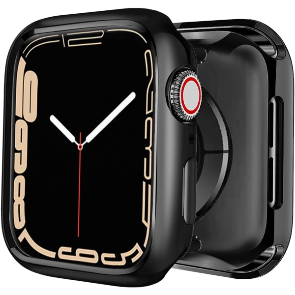 Mjukt fodral för Apple Watch 44mm Serie 6/5/4/SE plating black 44mm