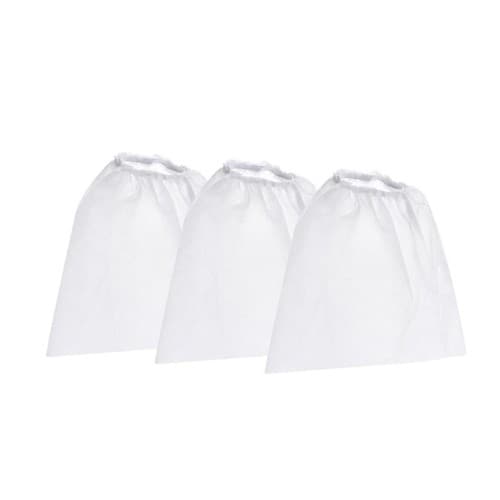 10-pack nageldammsugarpåsar, non-woven tyg, vit.