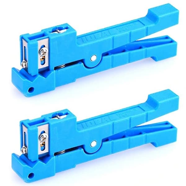 2 stk kabelstripper 45-163 buffer rørstripper Ftth Perfect 45-163 koaksialkabelkutter