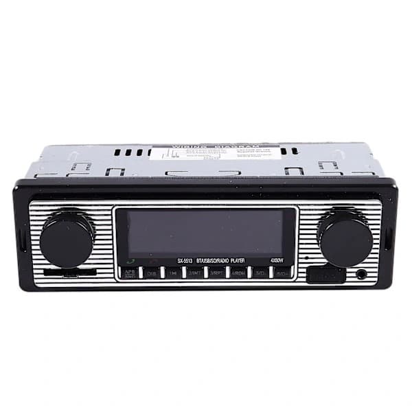 Bluetooth retro bilradio, stereo MP3-spiller, USB AUX klassisk billydsystem