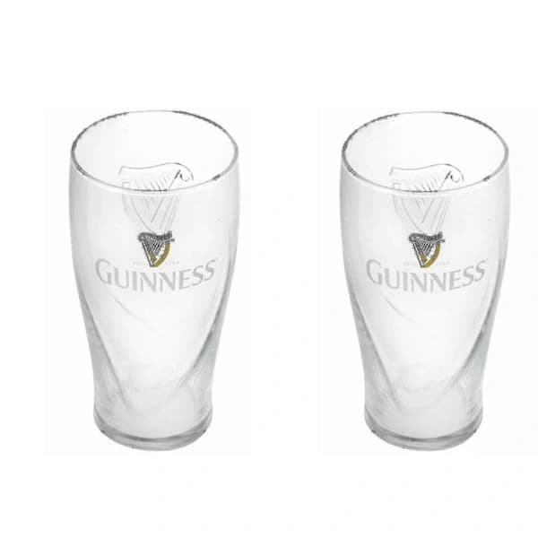 2 Guinness Pintglas