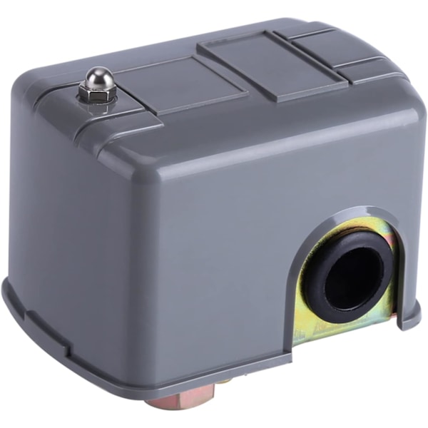 Högkvalitativ, helt ny tryckkontrollbrytare, 40-60Psi 110V-230V justerbar dubbelfjäder vatten tryckkontroll, pumptryck