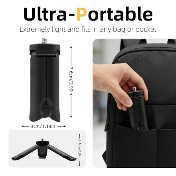 Universal stativbase til kamerastabilisator 2 stk