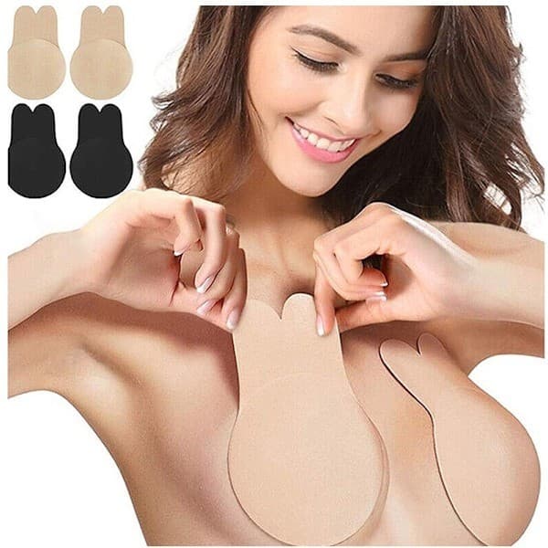 Osynlig push-up BH Beige