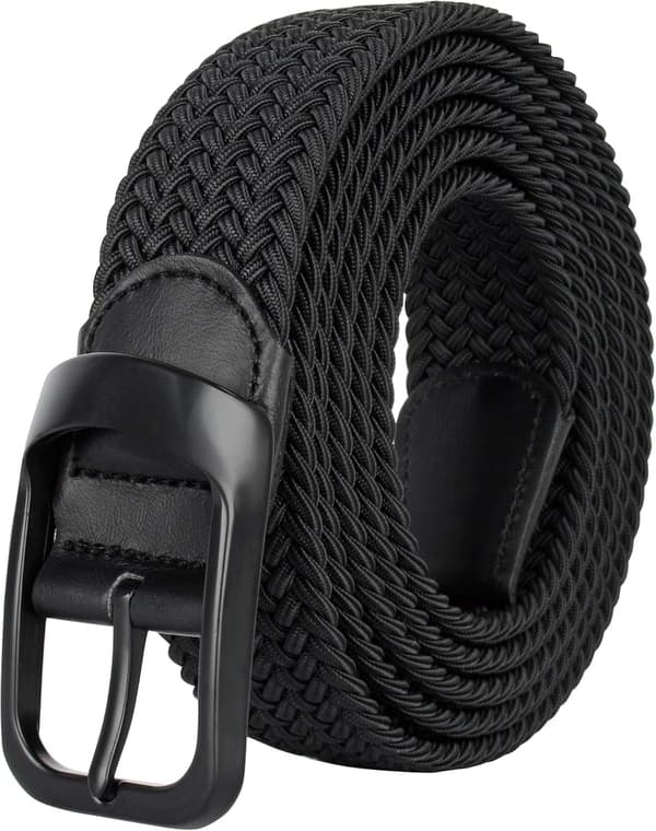 Plus Size 43'' till 75'' Herr Elastiska Stretchbälten Stora Storlekar