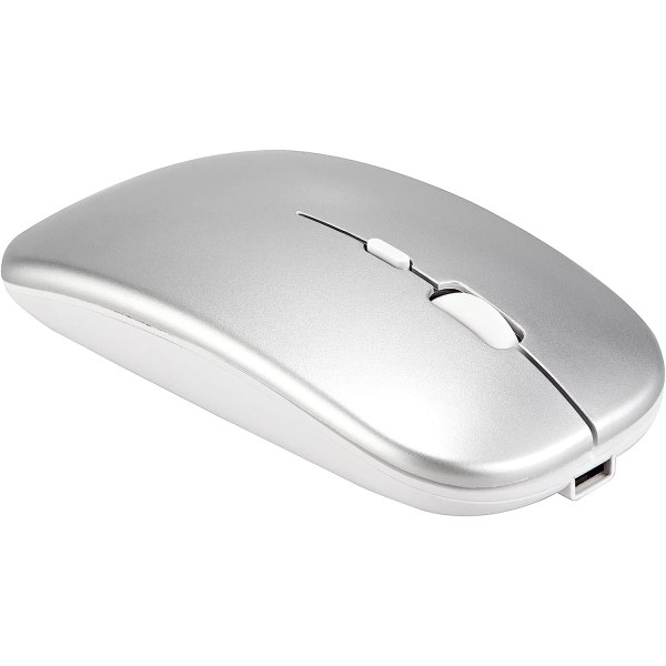 Bluetooth mus Uppladdningsbar trådlös mus för Ipad-surfplatta