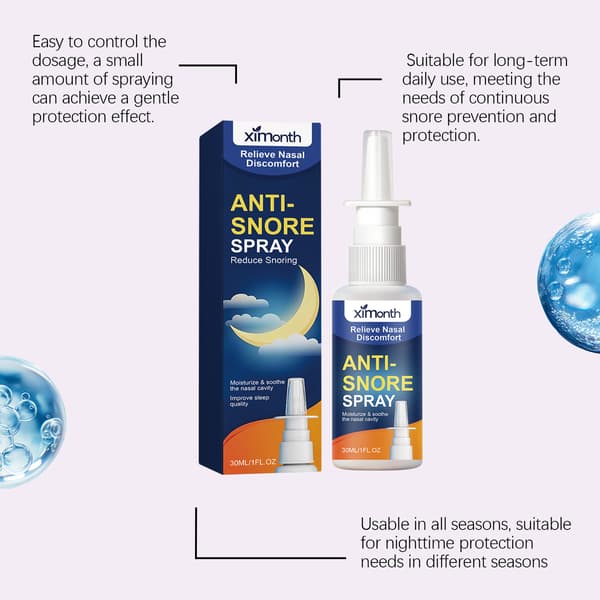 Kropsplejespray til behagelig og afslappende søvn, skånsom næsespray.