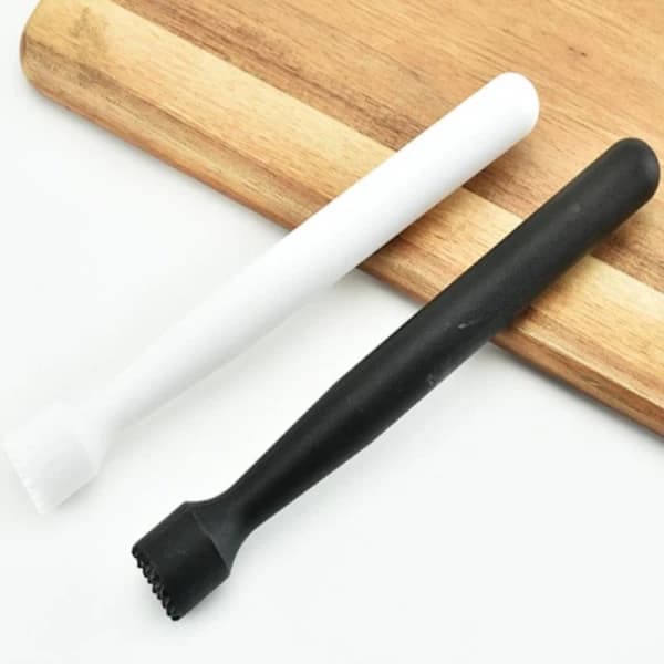 Naturlig plastmuddler barmixer barutrustning Mojito Muddler DIY Dr
