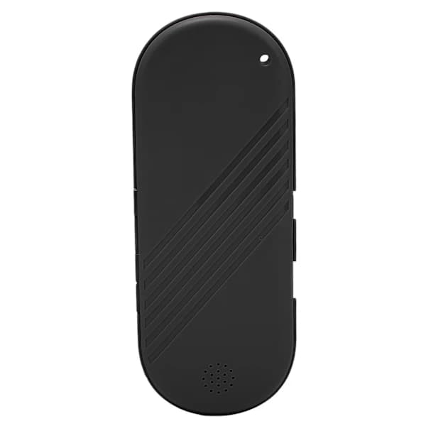 Under pudehøjttaler Multifunktionel Stereo Dyb Bas Mini Bluetooth Konduktionshøjttaler til søvn Sort