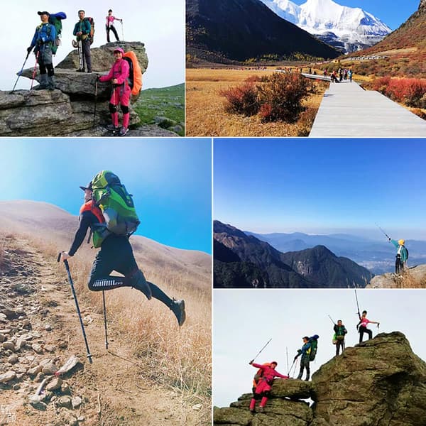 Gåstavhetter og Trekkingstavtupper - 10 Stykker