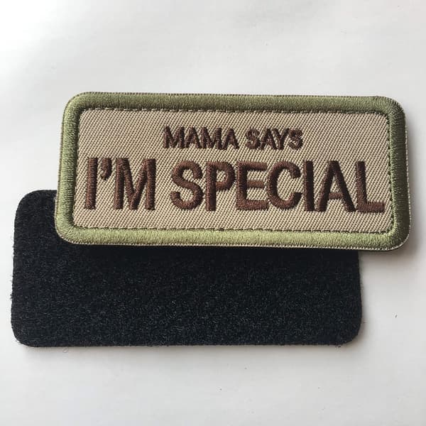 Mor siger, jeg er speciel taktisk patch (pakke 2)