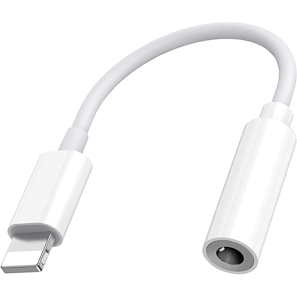 Apple Lightning till 3,5 mm hörlursadapter Dongle