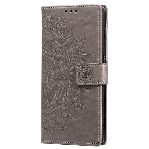 Mandala Pung Etui til Samsung S22 - Grå