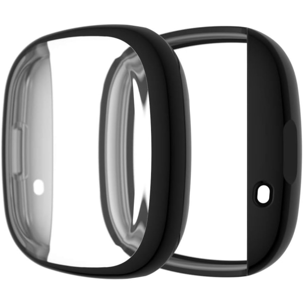Kompatibel med Fitbit Versa 3 / Sense skärmskydd - Ultra Slim Full Cover Case