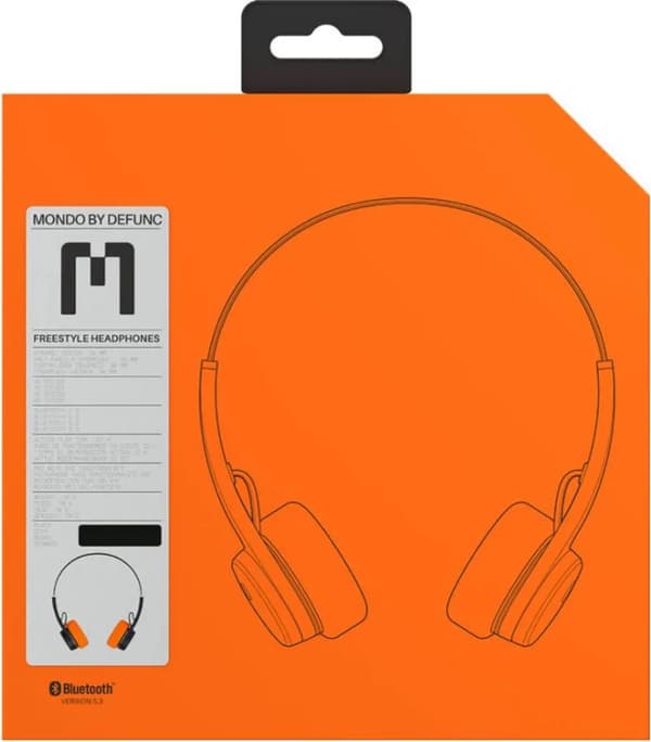 Det udgåede Mondo Freestyle 5.3 Bluetooth-headset, sort.