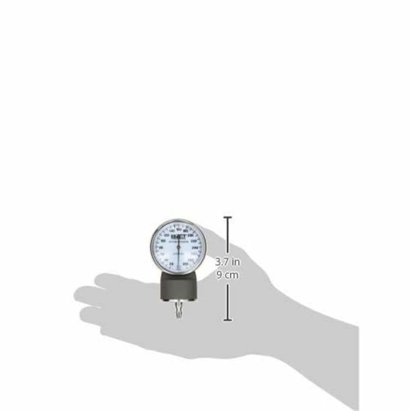 2025 Senaste Modell 2318BL Labtron Aneroid Manometer Mätare för Manuella Blodtrycksmätare, Blå Frontplatta + Blått Hölje Blå Frontplatta