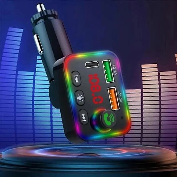 Billaddare Stöd U Disk Bluetooth Handsfree-samtal P4