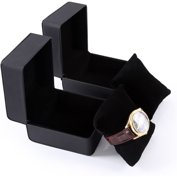 Single Slot PU Läder Watch Box - Organizer för resesmycken