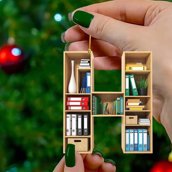 Julepynt Bokelskere Bibliotekarpynt
