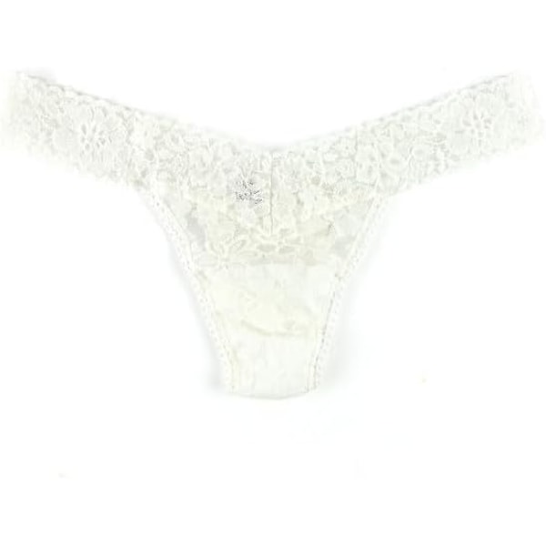 2025 Senaste Modell - Daily Lace Låg Tanga för Kvinnor 3-pack | Premium Underkläder för Kvinnor, Sömlösa Underkläder | One Size (2-12)