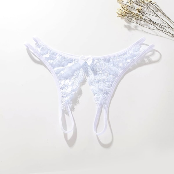 2025 Senaste Modell Dam Spets G-string Trosor Underkläder Låg Midja T-Back Underbyxor Paket med 1-5 5-pack X-Large