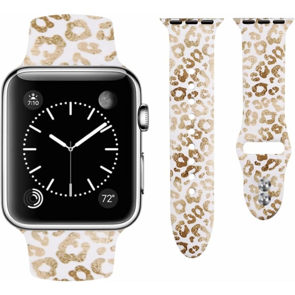 Armband Kompatibel med Leopard Apple Watch Band 38mm 40mm 49mm 41mm