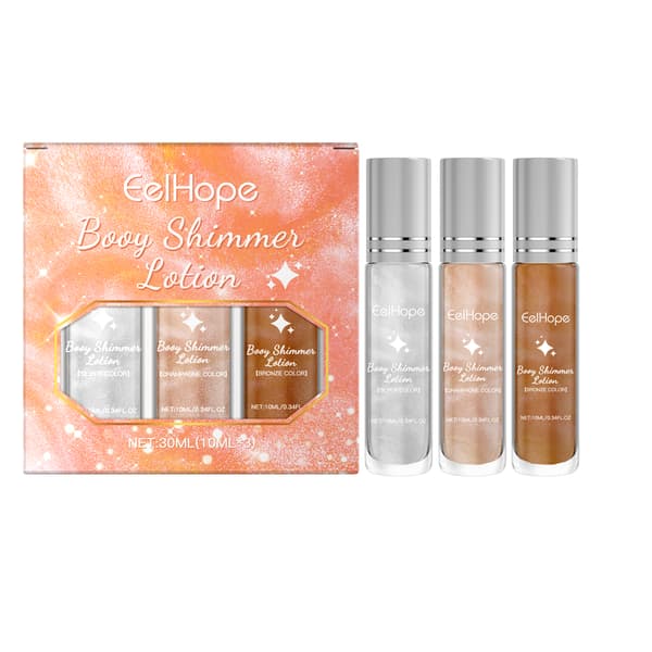 Ansigts Highlighter Stick Sæt Fest Performance Makeup Rollerball Flydende Fluorescerende Highlighter