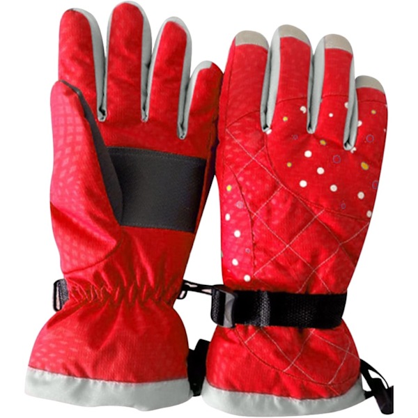 Vantar Handskar För Snö Vindtäta Sport Vinterhandskar Utomhusskidhandskar Handskar Vantar Combo med Ficka
