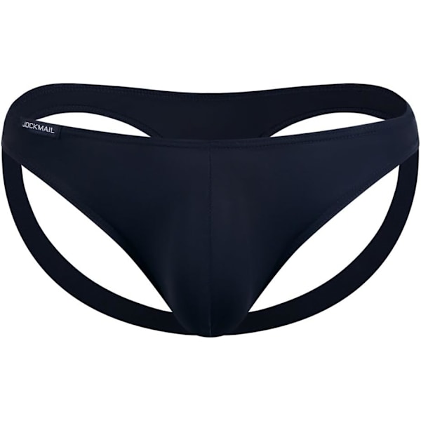 2025 Senaste Modell Ice Silk Andningsbar Jockstrap Atletiska Stöd för Män Jock Strap Herr Underkläder Svart XX-Large