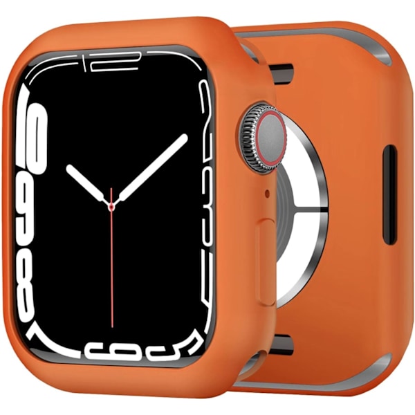 För Apple Watch-fodral 38 mm Serie 3/2 Mjukt 6- orange 38 mm