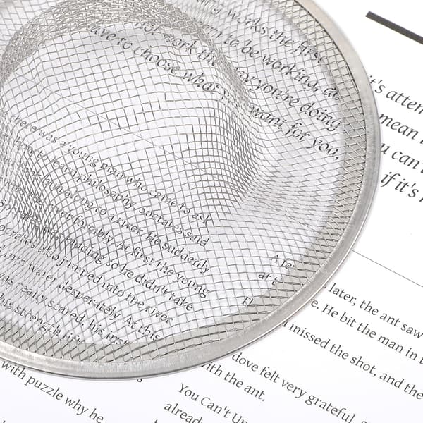 30 stk. rustfri stålnet-vaskesi, 4,5\" diameter køkken- og badeværelsesafløbsfilterfælde, hårfanger til bruser, badekar, gulvafløb - rustfri