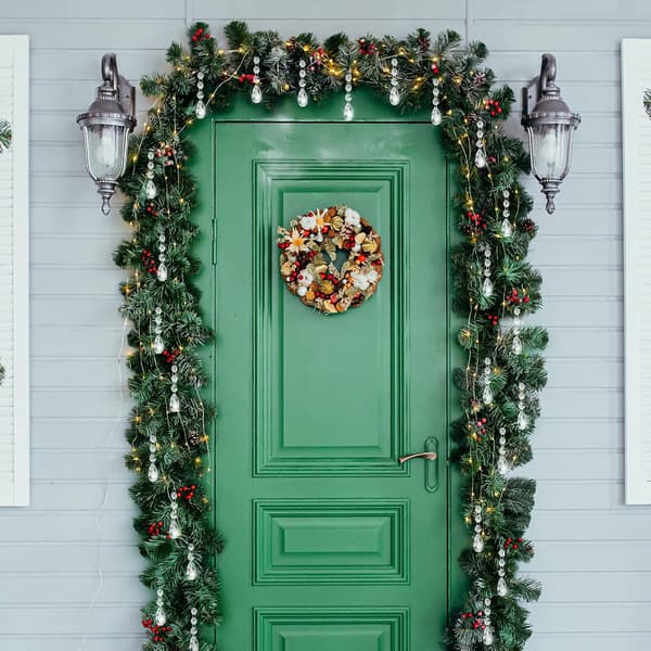 Julgransprydnader i akrylkristallhänge