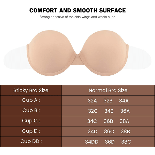 Strapless BH för Kvinnor