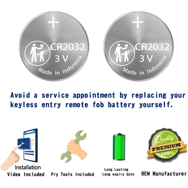 Nyckelbricka Batteribyte för Porsche (passar 2010-2021) Panamera Cayenne Cayman 911 Boxster Macan 718 Tacan Smart Key Fob (2-pack C