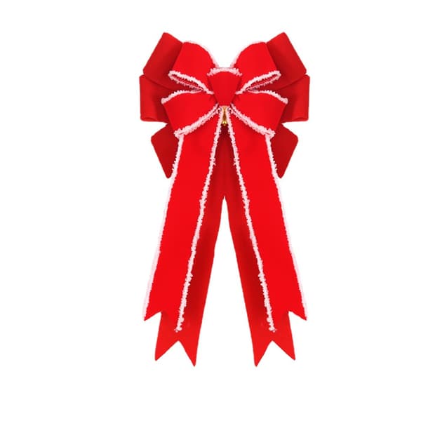 3-delad rosett julgranspresentlåda dekoration