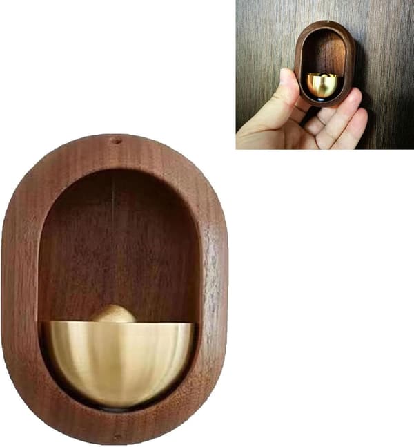 Dörrklocka, träklocka för dörröppning