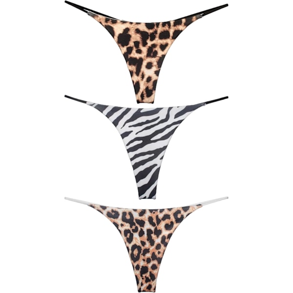 2025 Senaste Modell Damtrosa, T-rygg Låg Midja trosor Bomull Sömlösa underkläder sexig G-string bikini trosa