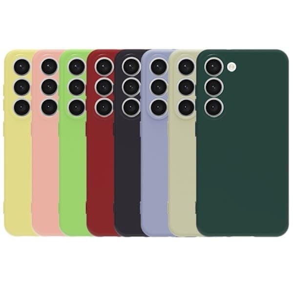 Samsung Galaxy S23 - Silikonecover Sort