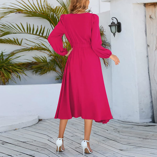 2025 Senaste Modell Cocktailklänningar. Sexig Off Shoulder Bodycon Klänning för Damer Elegant Volang Slits Kvällsfest S-2XL