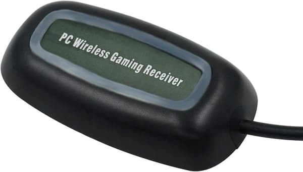 2025 Seneste Model Trådløs USB 2.0 Gaming Receiver Adapter til Microsoft Xbox 360 Desktop PC Laptop Gaming - Sort Sort