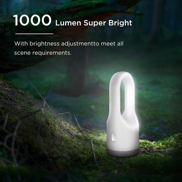 Laddningsbar U-formad Spotlight Ficklampa Hög 1000 Lumen