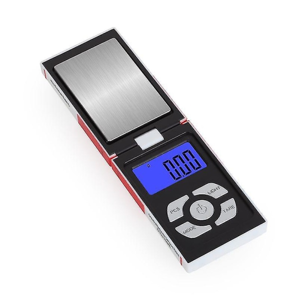 Digital Våg Lcd Display Bärbar Mini Pocket Våg Hög noggrannhet, 200g - 0,01g