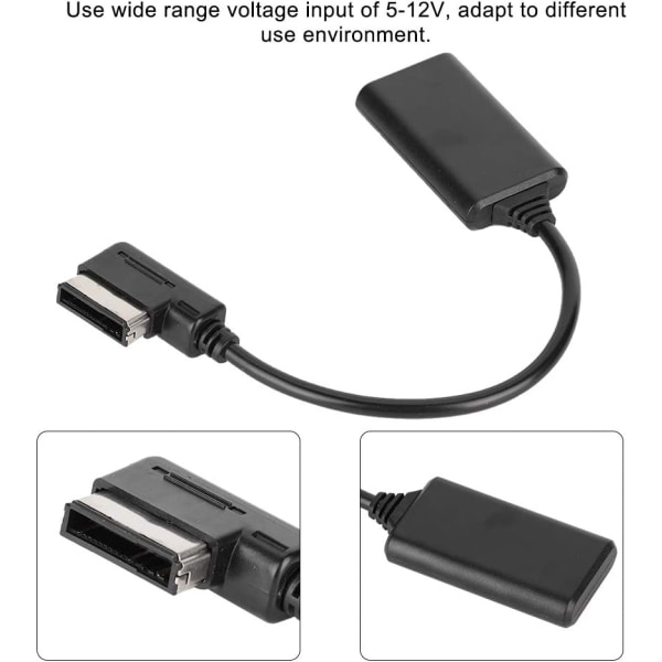 5.0 Aux Musikinterfaceadapter för ljudkabel passar