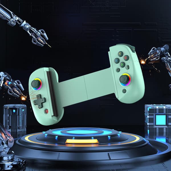 2025 Seneste Model Mobil Trådløs Gamepad med Hall Effects Gaming Telefon Controller Bluetooth-kompatibel Mobil Spilcontroller til iPhone