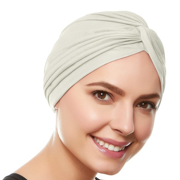 Kvinnors badturban - Elfenben Ivory